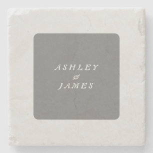 Professionellens elegant grått - ren minimalistisk stenunderlägg