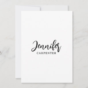 Professionellens elegant, moderna minimalister til