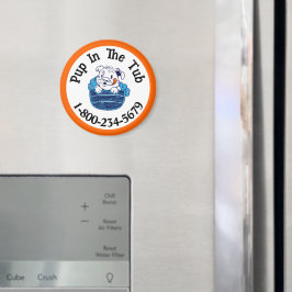 Professionellens Hund Grooming Magnet