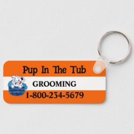 Professionellens Hund Grooming Nyckelring