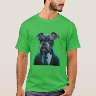 Professionellens hund-reflektor t shirt