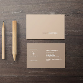 Professionellens Logotyp Modern enkel, minimalisti Visitkort