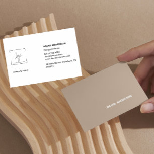 Professionellens logotyp Modern Visitkort