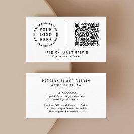 Professionellens Logotyp QR-kod Visitkort