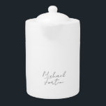 Professionellens minimalistiska moderna kalligrafi<br><div class="desc">En underbar design med calligraphy brev på vit bakgrund. Du kommer att fästa all uppmärksamhet på dig själv. Ert namn i fetstil och dess inriktning kommer att överraska alla på ett ögonblick.</div>