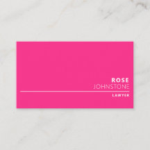 Professionellens minimalistiska Shock rosa