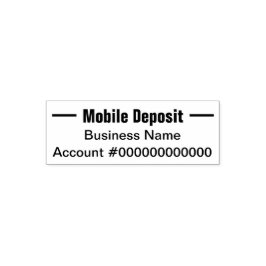 Professionellens mobila deposition självfärgande stämpel