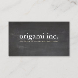 PROFESSIONELLENS moderna, enkla ritstift Visitkort