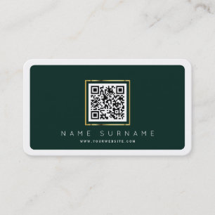 Professionellens nätverk QR-kod, modern streckkod Visitkort