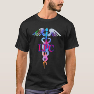 Professionellens rådgivare Lpc Caduceus Medical Sy T Shirt