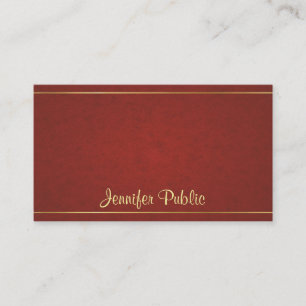 Professionellens sofistikerade design Pearl Luxury Visitkort