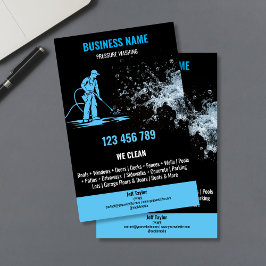 Professionellens tryck Tvättar Tvättande strömkäll Flygblad