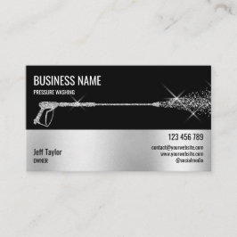 Professionellens tryck Tvättar  Tvättar Busine Visitkort