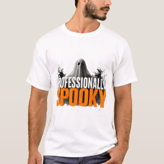 👻 Professionellt Skräckigt Roligt Halloween Citat T Shirt