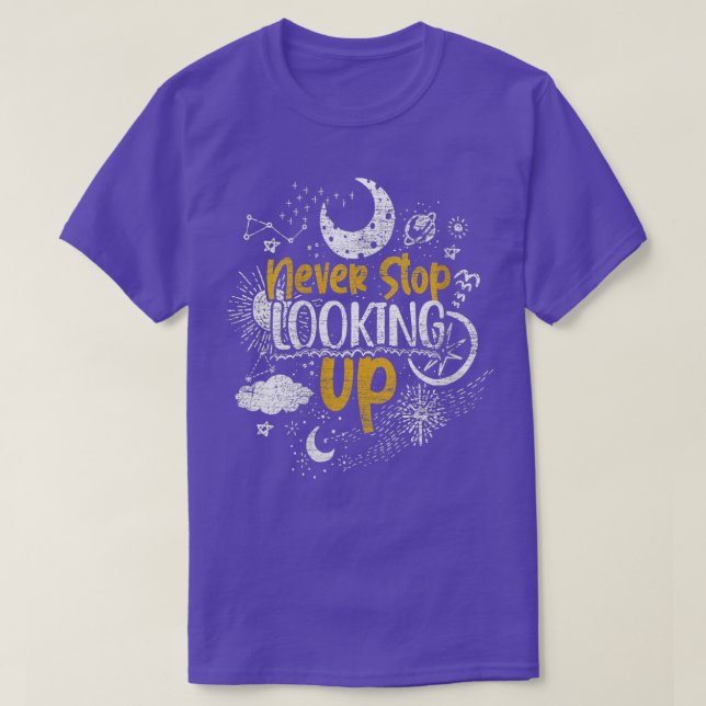 Professor Astronomy Älskare Science Astronome T Shirt (Design framsida)