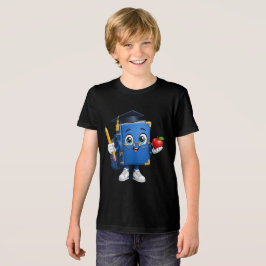 Professor Book | Söt maskotdesign för skolstarten T Shirt