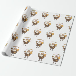 Professor Bumble Gift Wrap Presentpapper