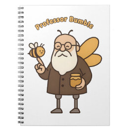Professor Bumble Notebook Anteckningsbok