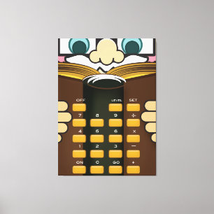 Professor Calculator Canvastryck