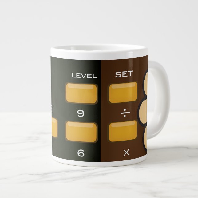 Professor Calculator Jumbo Mugg (Framsida höger)