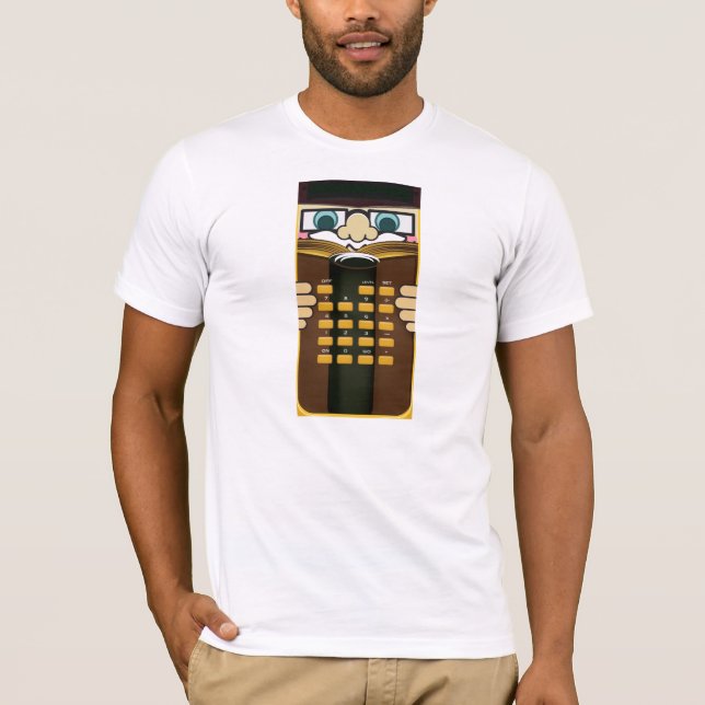 Professor Calculator T-shirt (Framsida)