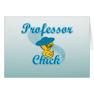 Professor Chick #3 Hälsningskort