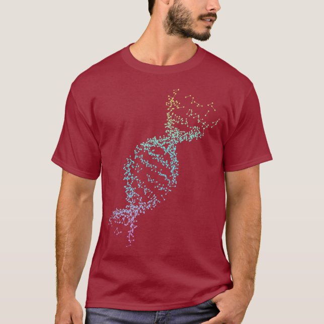 Professor DNA Dubbla Helix Women Manar Professor T Shirt (Framsida)