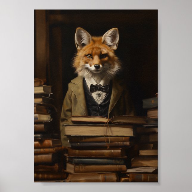 Professor Fox Poster (Framsidan)