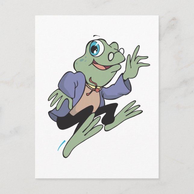 Professor Frog Vykort (Framsida)