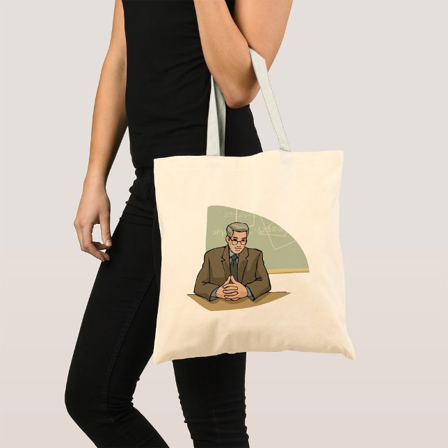 Professor i Class Tote Bag Tygkasse (Skapare uppladdad)
