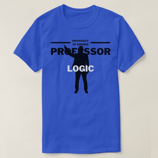 Professor i logik t shirt (Design framsida)