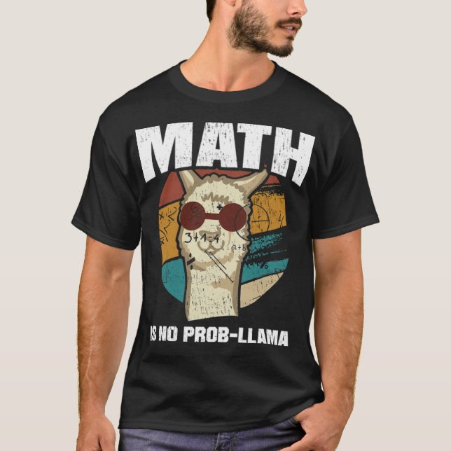 Professor Math är inga vänner T Shirt (Framsida)