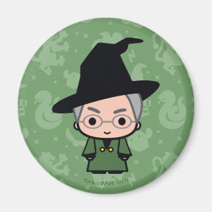 Professor McGonagall Tecknad Karaktär Konst Magnet
