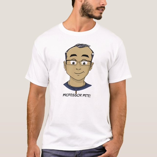 Professor Pete! t-skjorta Tee (Framsida)