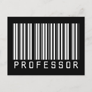 Professor Pub Code Vykort