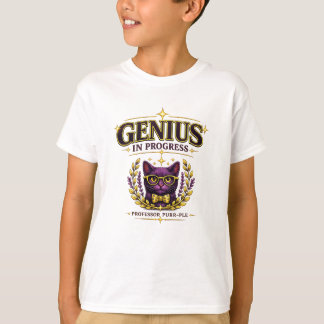 Professor Purr-Ple™ – Genialitet under utveckling T Shirt