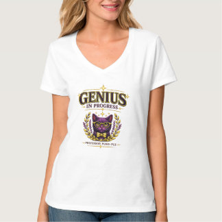 Professor Purr-Ple™ – Genialitet under utveckling T Shirt