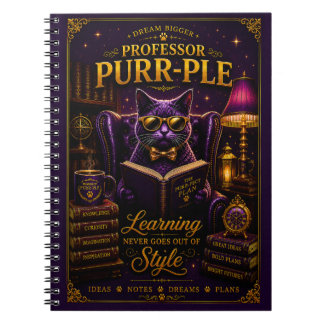 Professor Purr-Ple™ Spiralblock