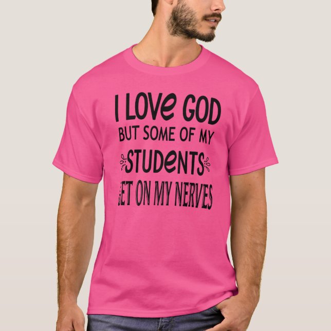 Professor Quote för Religiösan Lärare Christian T Shirt (Framsida)