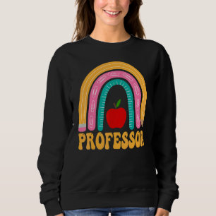 Professor Rainbow Penna Kvinnor Tillbaka Till Skol T Shirt
