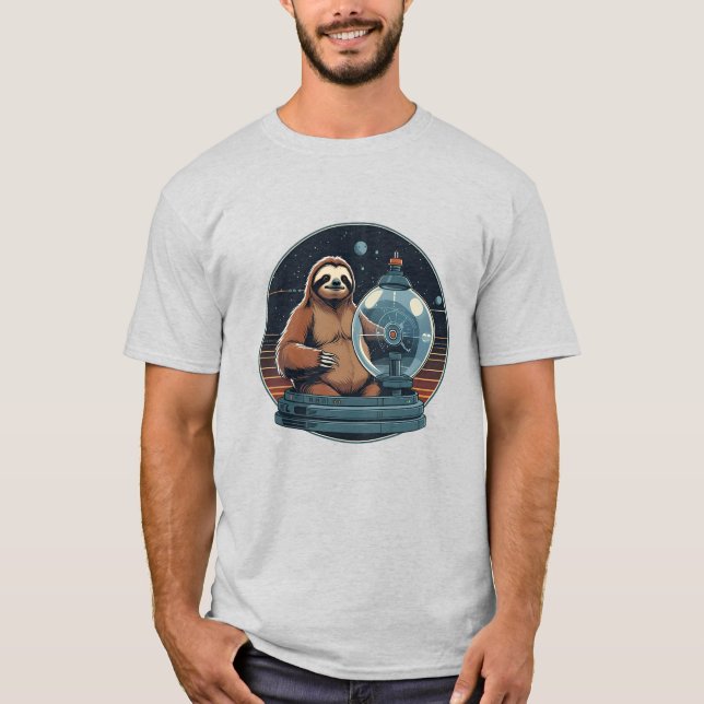 Professor Sloth med Coil T Shirt (Framsida)