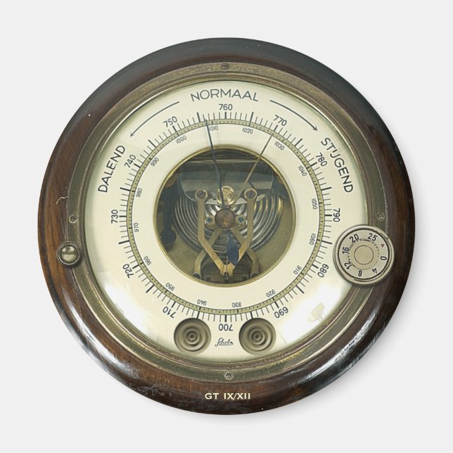 Professor Temples Baraethiometer Magnet (Framsidan)