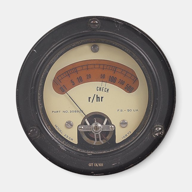 Professor Temples Raytheometer Magnet (Framsidan)