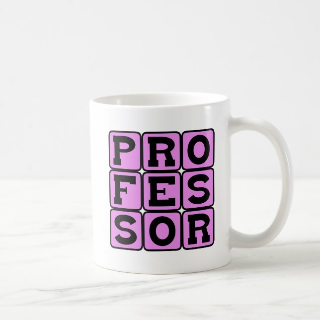 Professor, universitetslärare kaffemugg (Höger)