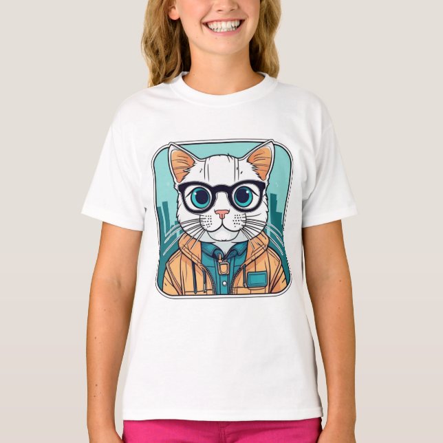 Professor Whiskers T-shirt (Framsida)