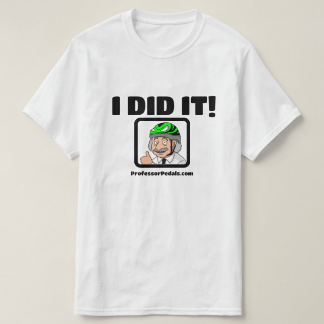 Professor Yearbook Photo Shirt T (Design framsida)