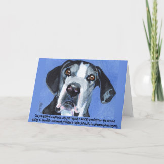 Professorhälsningkortet Kort