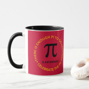 Professorn av matematik, firar Pien Mugg