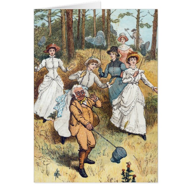 Professorn klassificerar hälsningskort (Framsidan)