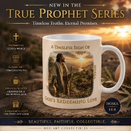 Profet Hosea Kaffe – Biblisk Skrift Konst Kaffemugg